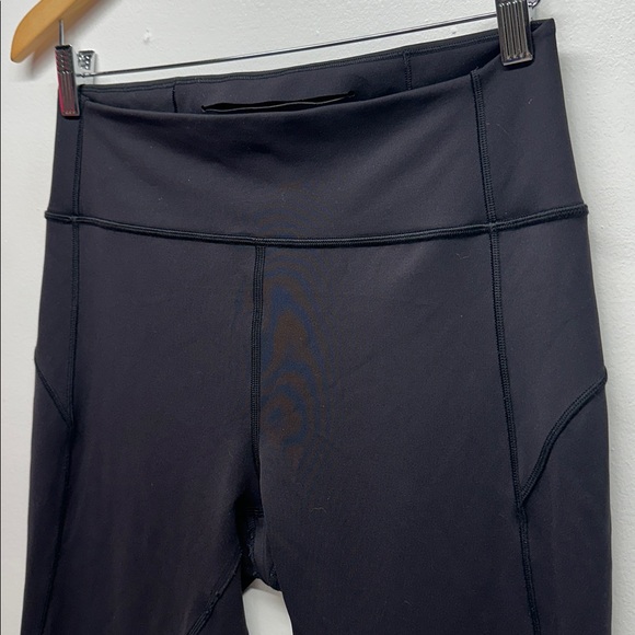 Lululemon In Movement Tight Workout Leggings Pants 25" Everlux Black Size 10 - Picture 3 of 8